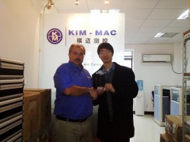 Top sales in Asia Paul with Kim